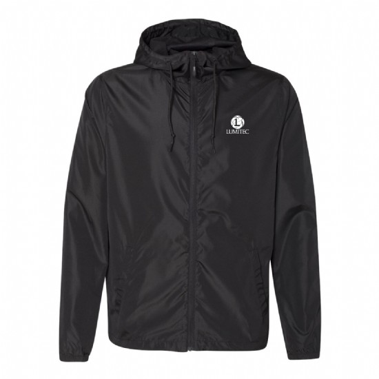 Lightweight Windbreaker Full-Zip Jacket