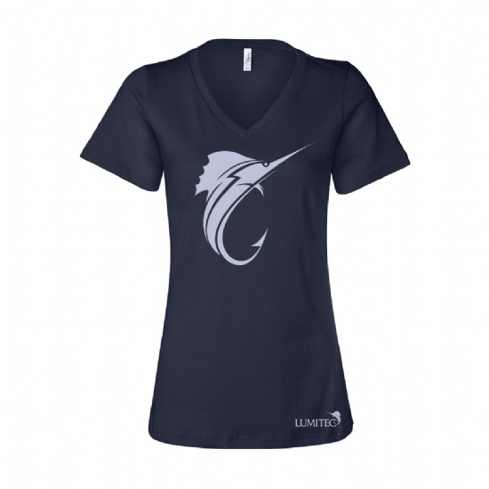 Bella + Canvas Ladies V Neck Sailfish Tee