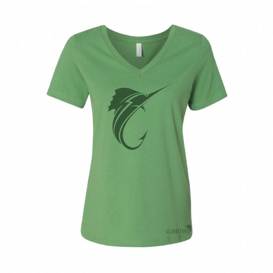 Bella + Canvas Ladies V Neck Sailfish Tee #3